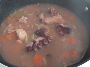 Octopus stew?